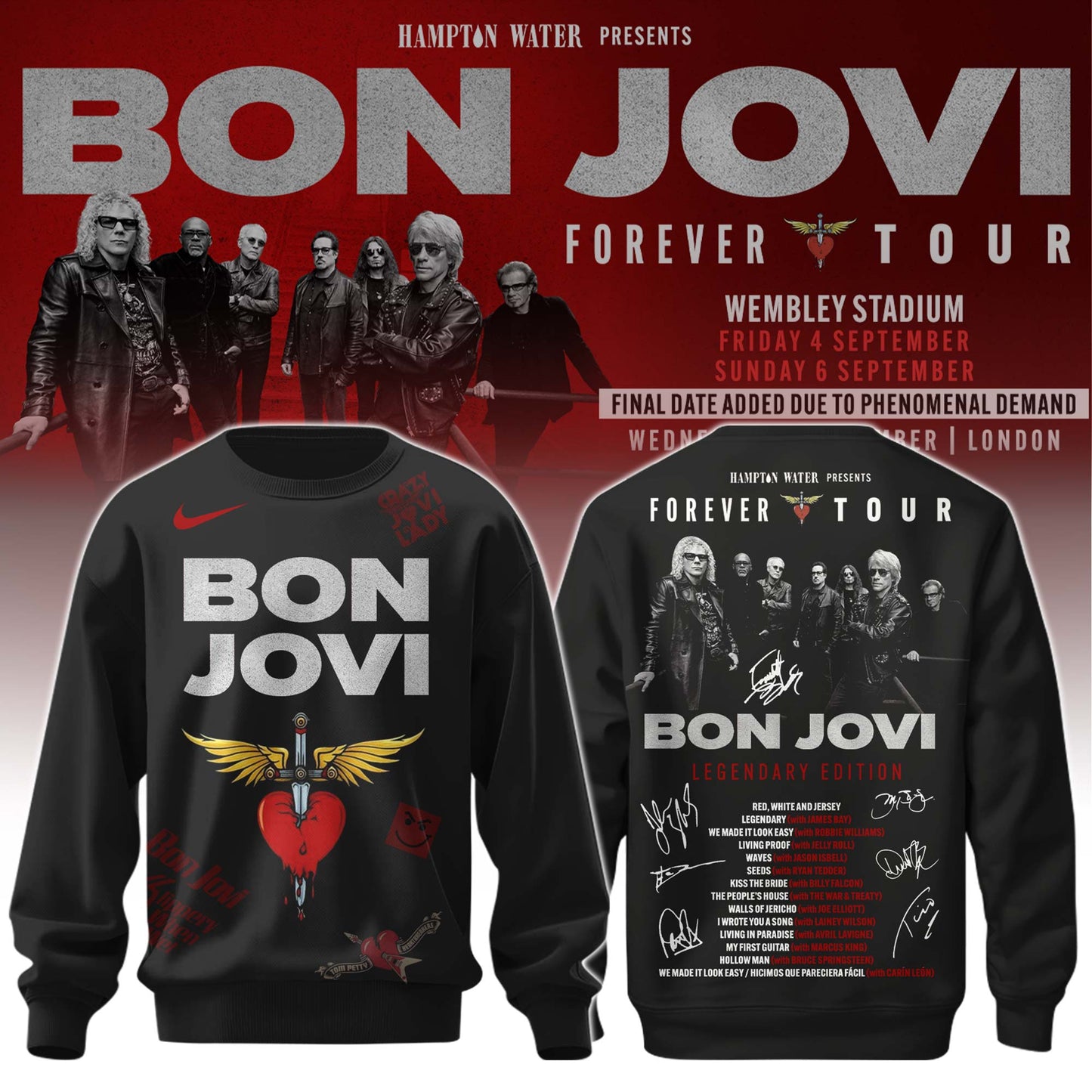 The Forever Tour Limited Edition Sweatshirt