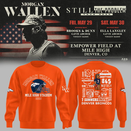 Limited Edition MWallen x Denver Broncos Sweater 2026