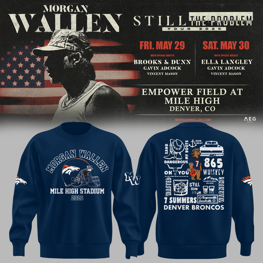 Limited Edition MWallen x Denver Broncos Sweater 2026