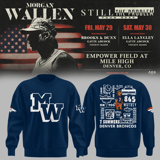 Limited Edition MWallen x Denver Broncos Sweater 2026