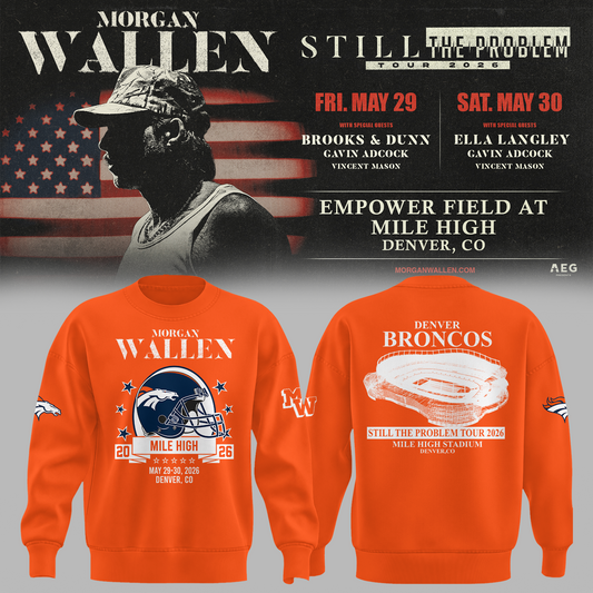 Limited Edition MWallen x Denver Broncos Sweater 2026