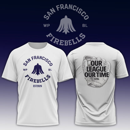 WPBL San Francisco Firebells Tshirt Est.2026