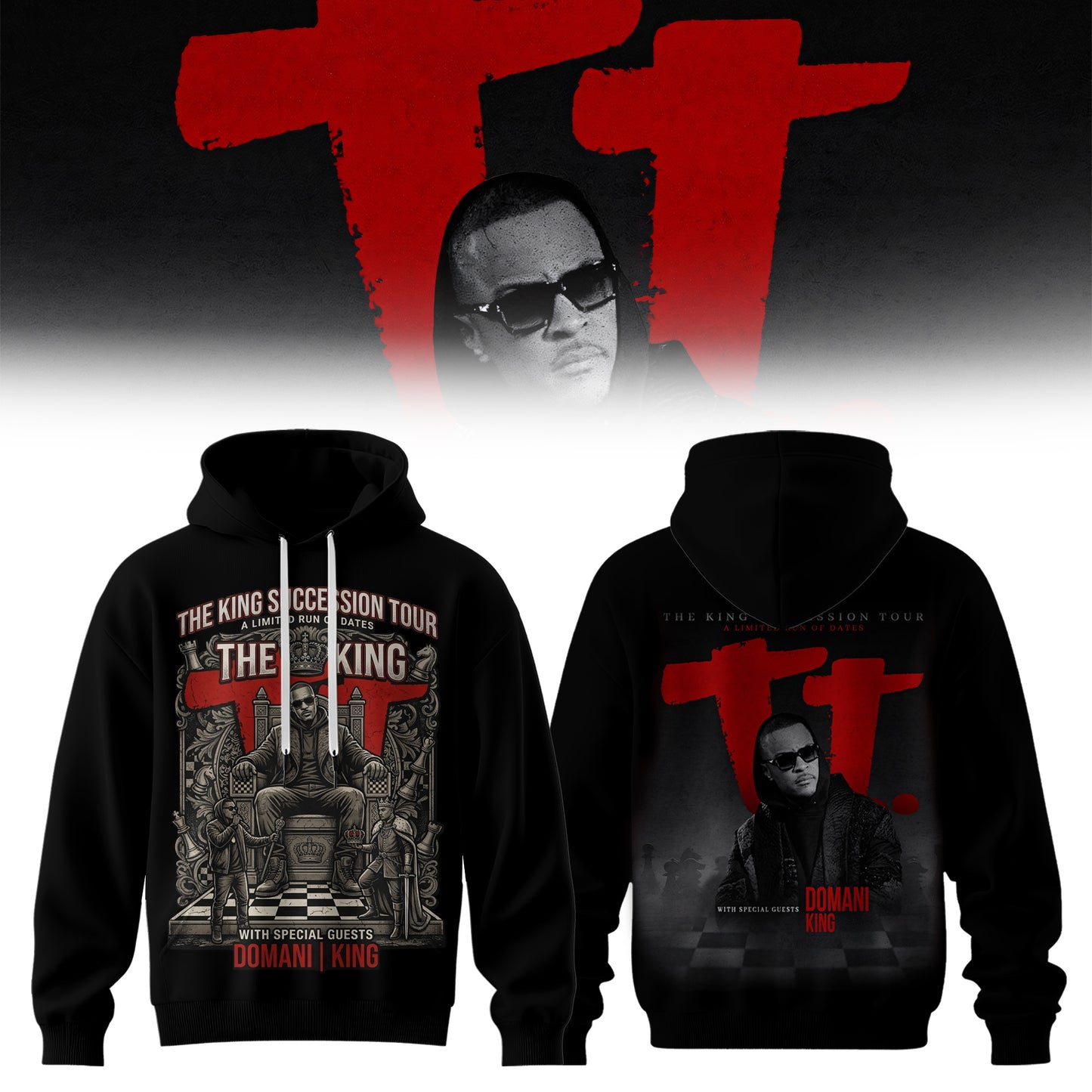 T.I. – THE KING SUCCESSION TOUR Hoodie