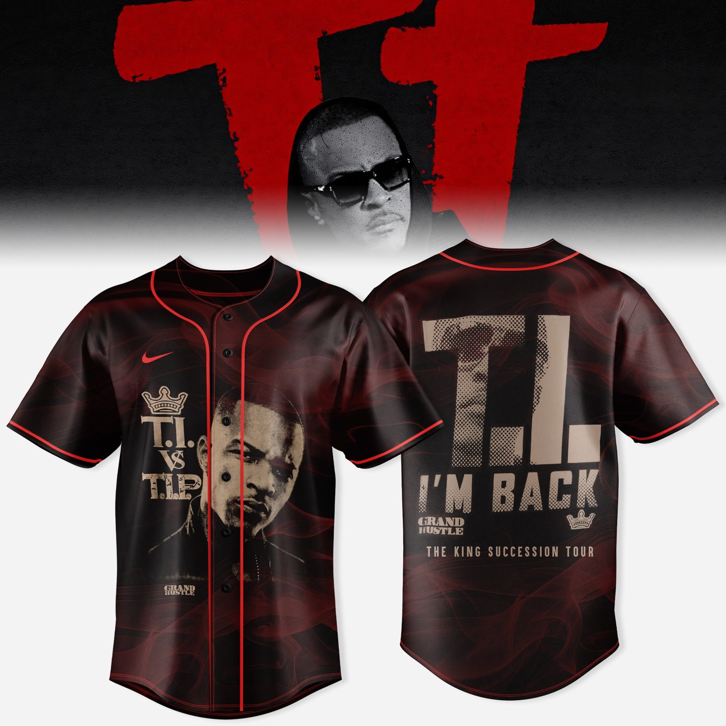 _T.I. – THE KING SUCCESSION TOUR Jersey