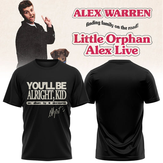 Alex Warren’s “Little Orphan Alex” Tour Shirt