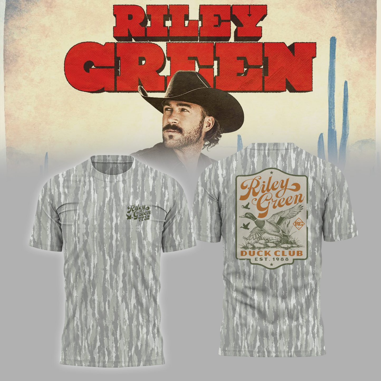 Riley Green Cowboy As It Gets Tour 2026 Edition Tshirt