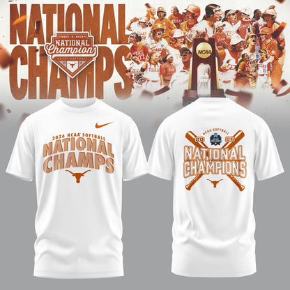.2026 WCWS Back-To-Back National Champions Tshirt