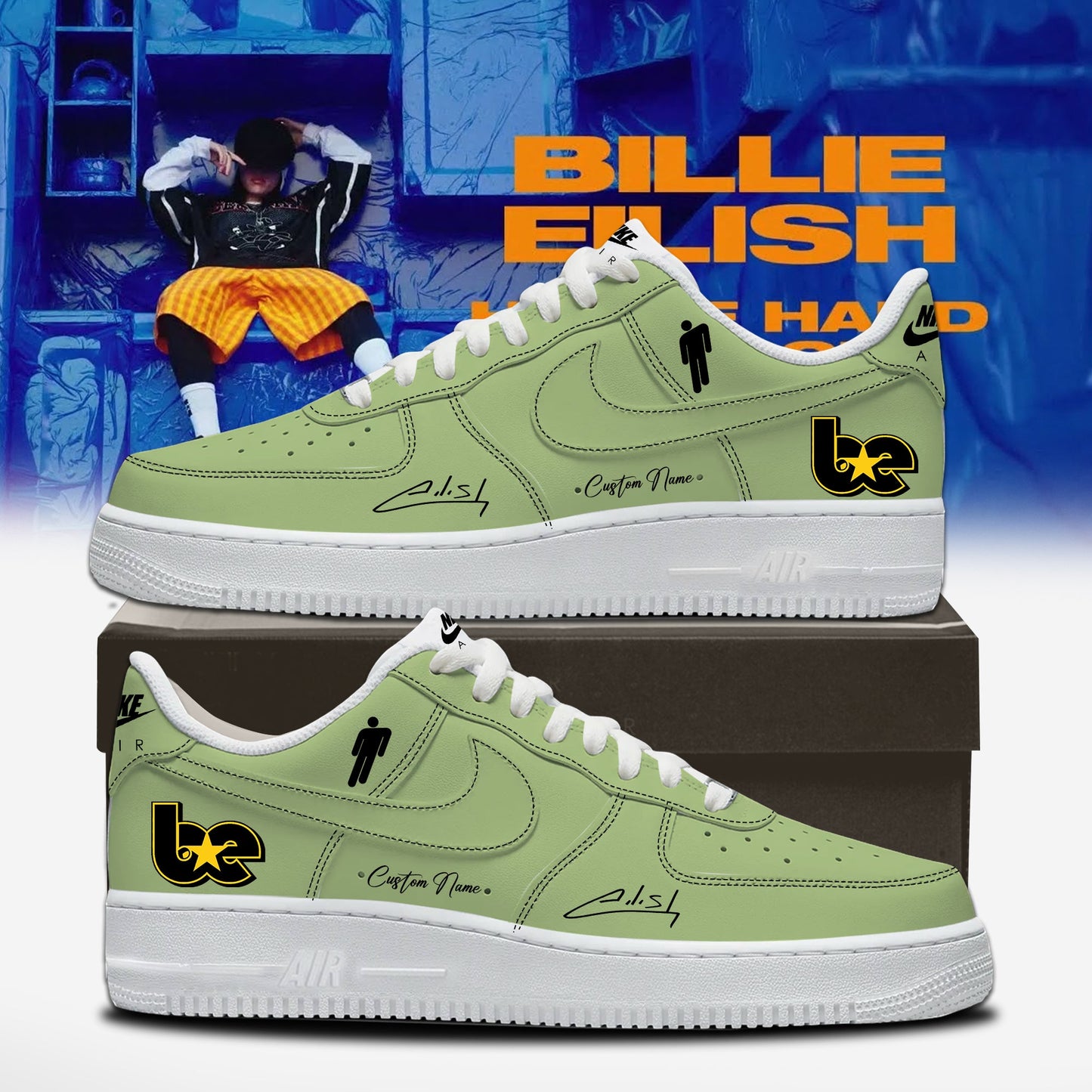 .Billie Eilish Hit Me Hard and Soft: The Tour Shoes 88