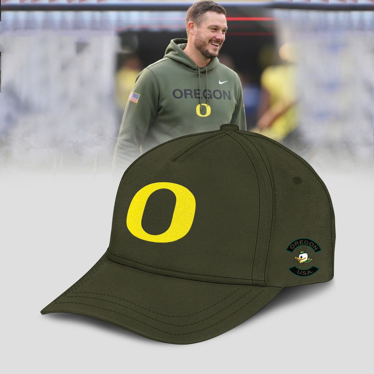Oregon Ducks Military Appreciation 2025 Special Hoodie