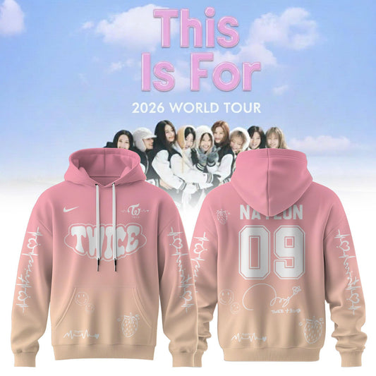 TWICE 2026 WORLD TOUR — “THIS IS FOR” Hoodie Drop!