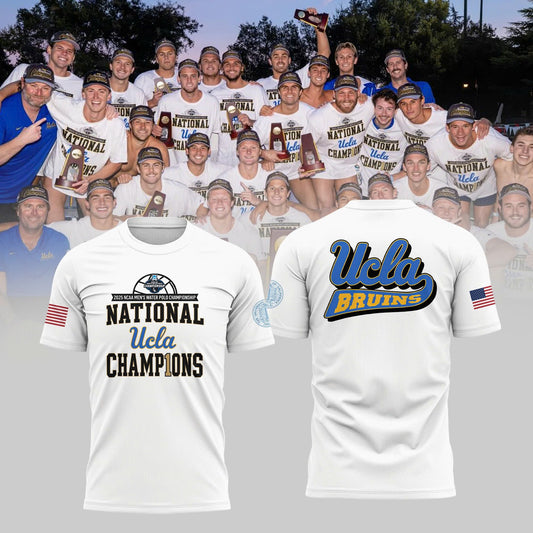 Ucla Bruins Men's Water Polo 2025 Champions TShirt