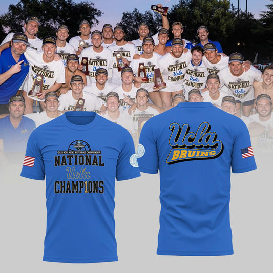 Ucla Bruins Men's Water Polo 2025 Champions TShirt