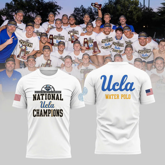 Ucla Bruins Men's Water Polo 2025 Champions TShirt