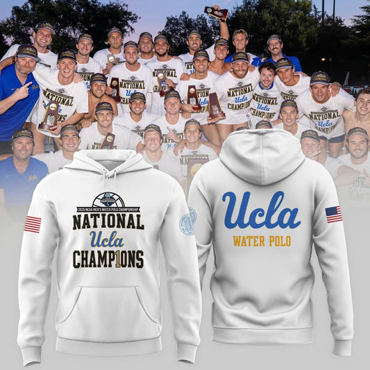 Ucla Bruins Men's Water Polo 2025 Champions Hoodie