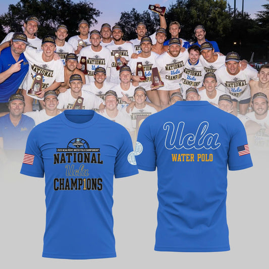 Ucla Bruins Men's Water Polo 2025 Champions TShirt