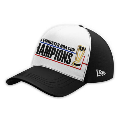 Black New York Knicks 2025 Cup Champions Signature Limited Edition Hoodie | Jogger | Cap