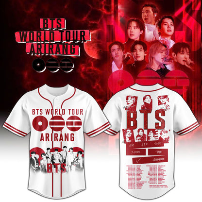 BTS World Tour Arirang 2026 Jersey