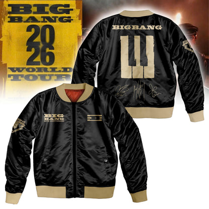 BigBang 20th Anniversary World Tour ’26 Limited Edition Zip Bomber
