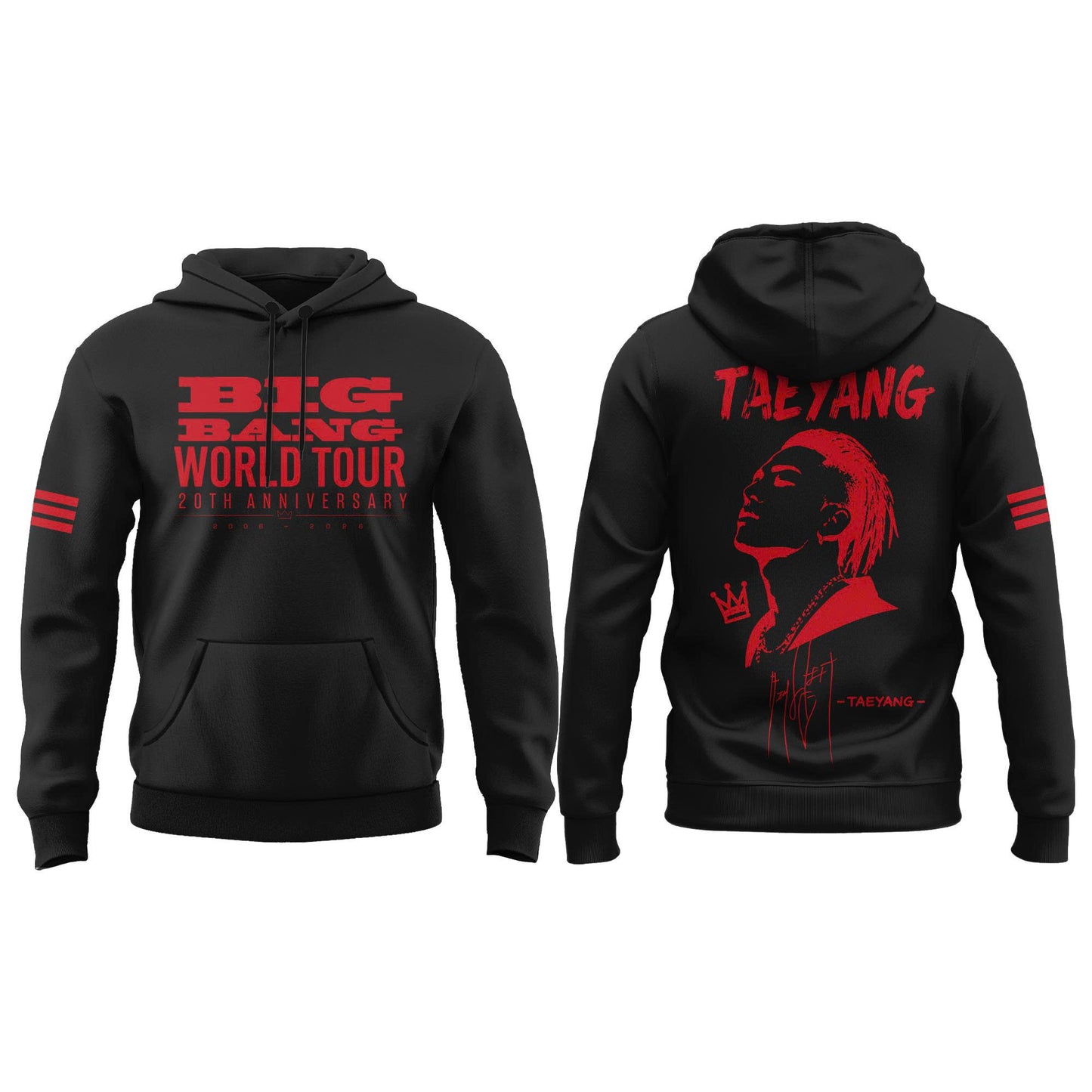 BigBang 20th Anniversary World Tour ’26 TAEYANG Signature Limited Edition Hoodie
