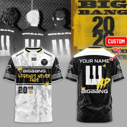 BigBang 20th Anniversary World Tour ’26 Tshirt Custom