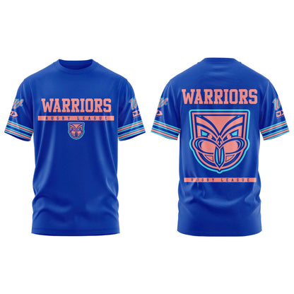 New Zealand Warriors Adults Limited Edition Magic Round Limited Edition Tshirt v2