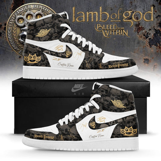 Five Finger Death Punch 20TH ANNIVERSARY WORLD TOUR 2026 Limited Edition AJ1 Sneakers