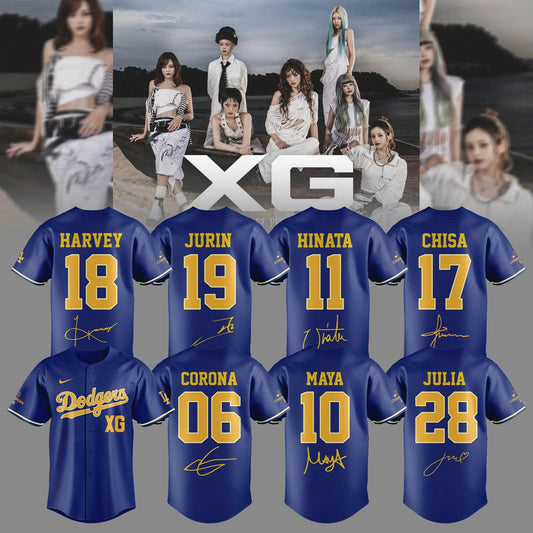 _”XG WORLD TOUR: THE CORE” Jersey Baseball