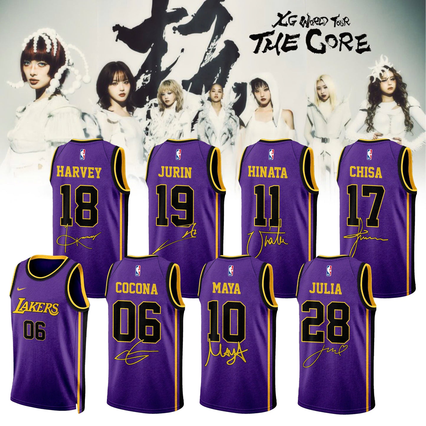 _”XG WORLD TOUR: THE CORE” x LA