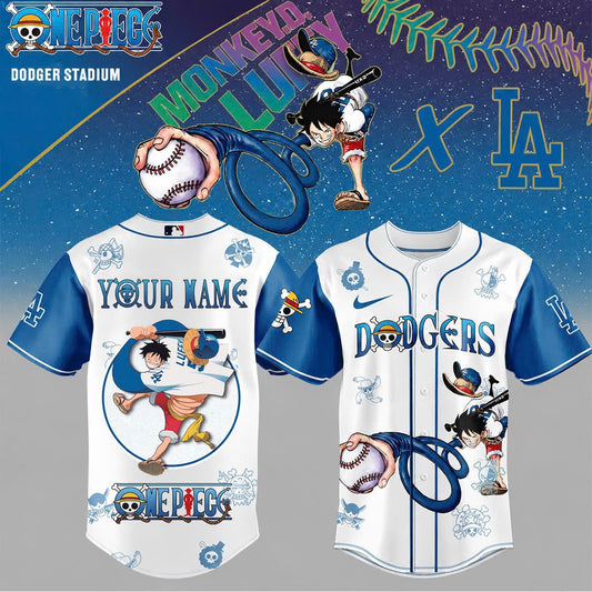 One Piece Night x Los Angeles Dodgers 2026 Edition Jersey