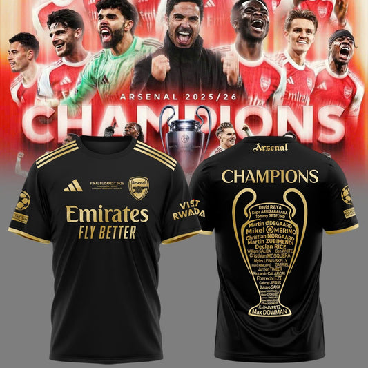 ,,Arsenal Champions League Winners 25/26 Jersey