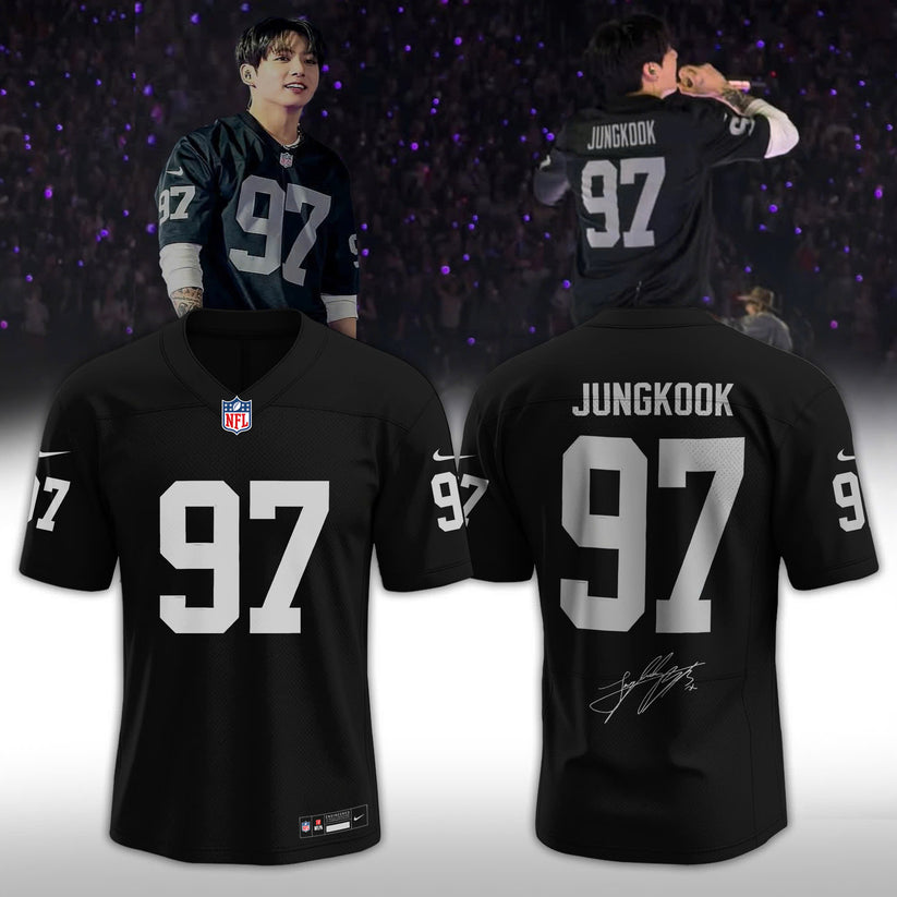 Las Vegas Raiders Jungkook 97 Limited Edition Jersey