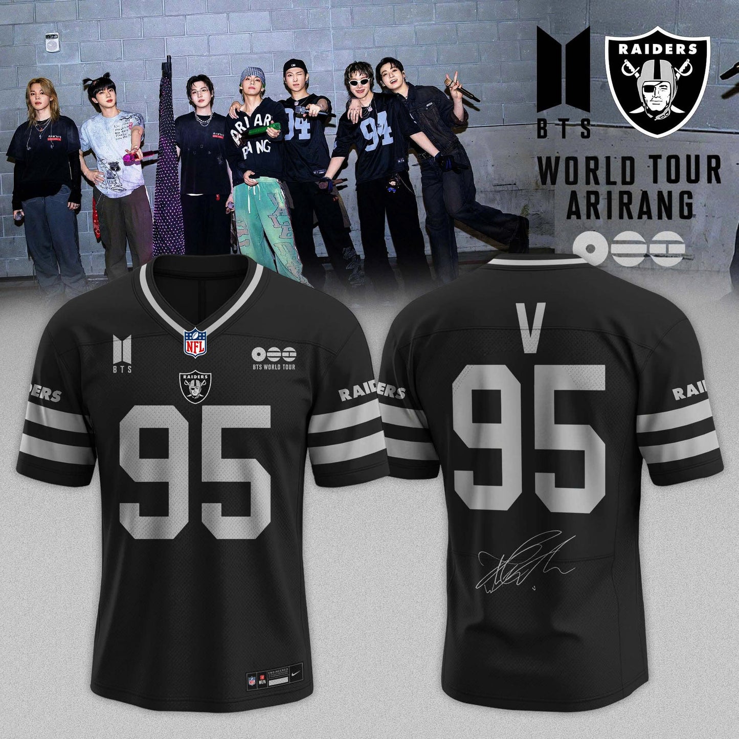 _ LV x BTS World Tour 2026 Limited Edition Jersey