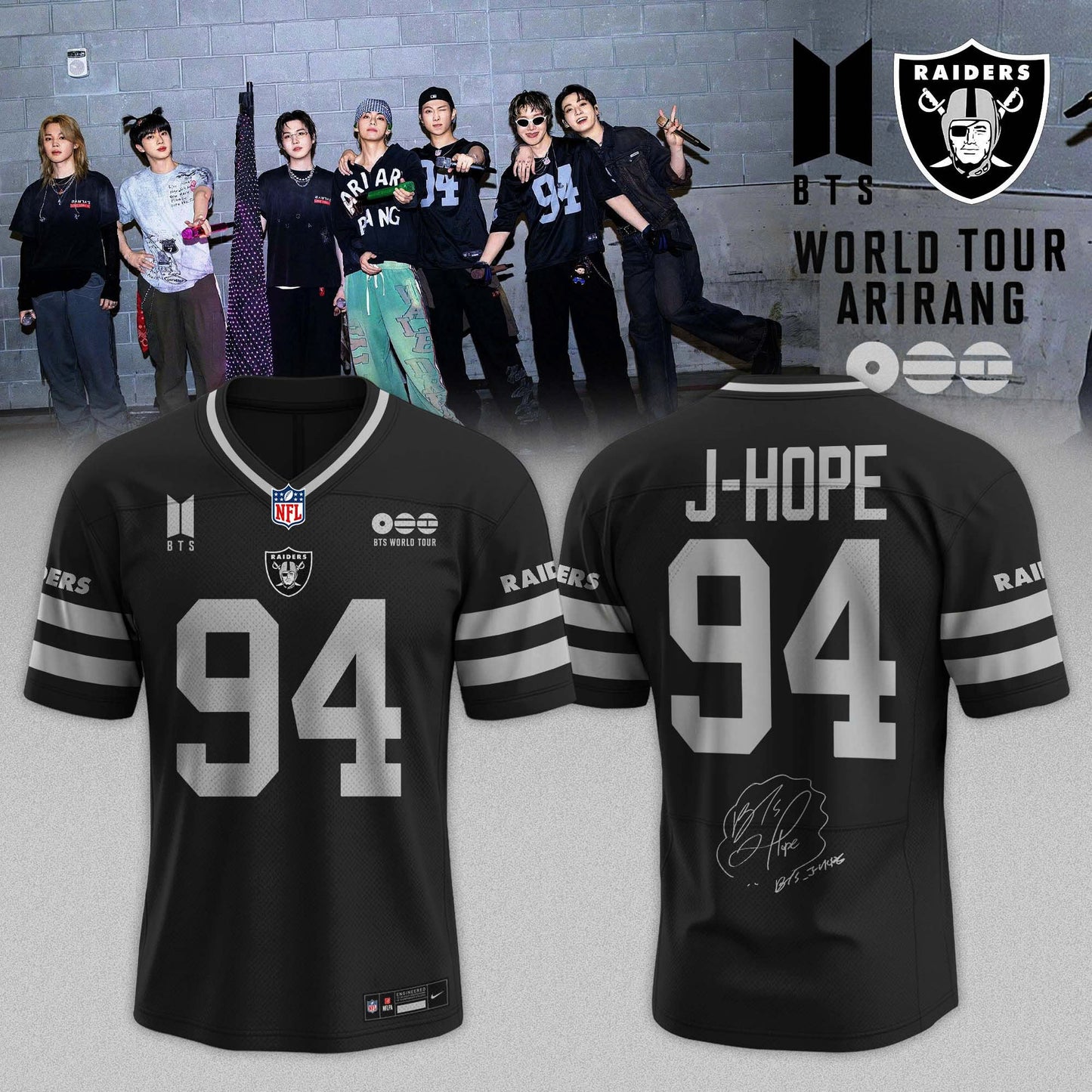 _ LV x BTS World Tour 2026 Limited Edition Jersey