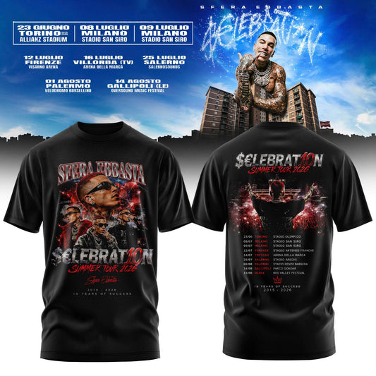 Sfera Ebbasta Tour 2026 Limited Tshirt