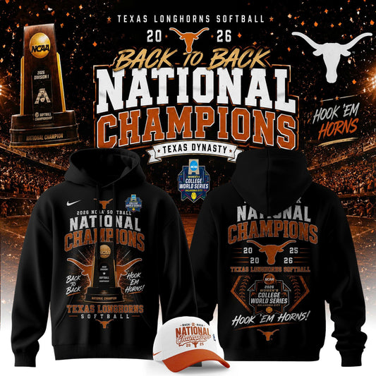 .2026 WCWS Back-To-Back National Champions Hoodie