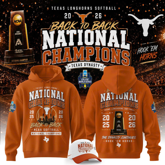 .2026 WCWS Back-To-Back National Champions Hoodie
