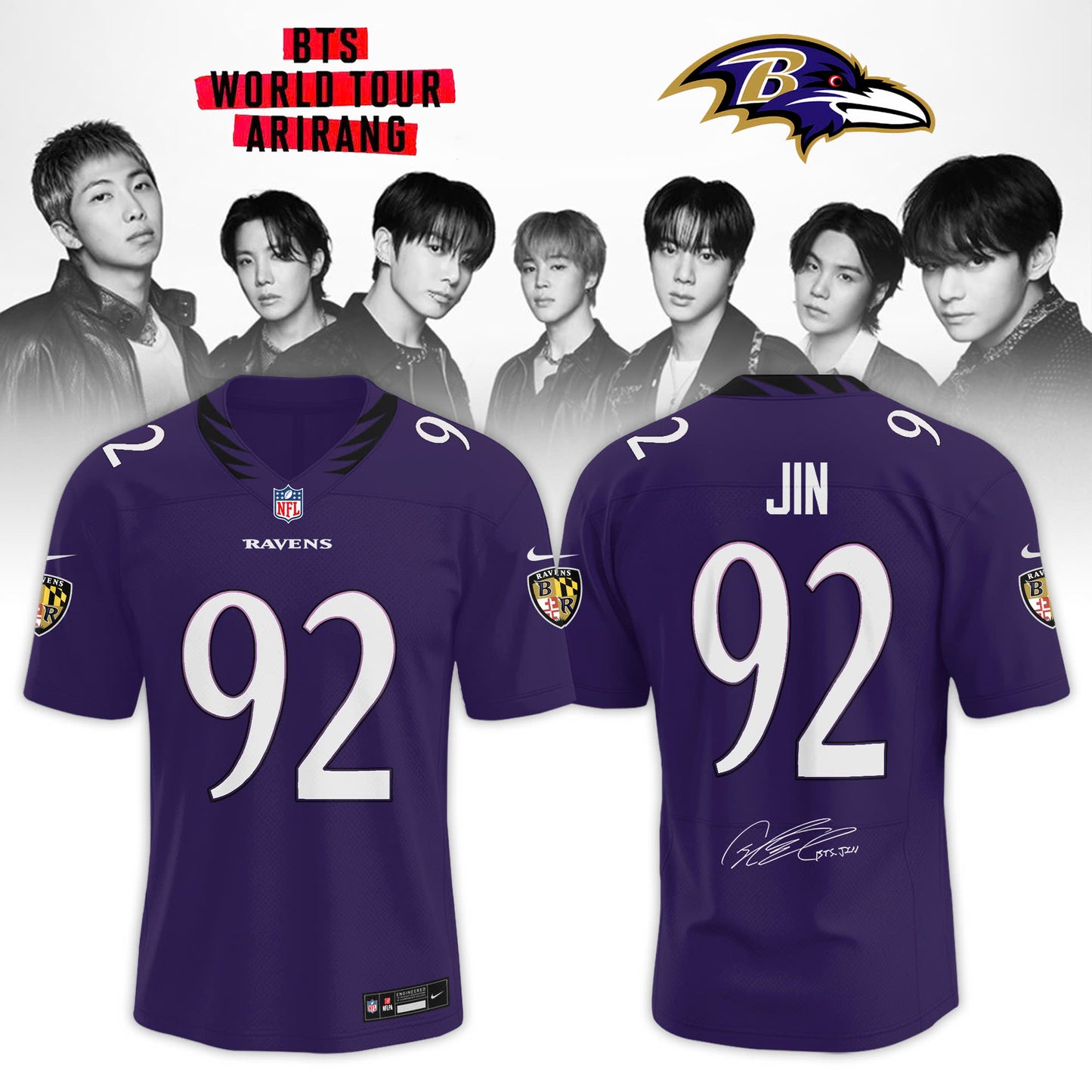 _ BR x BTS World Tour 2026 Limited Edition Jersey