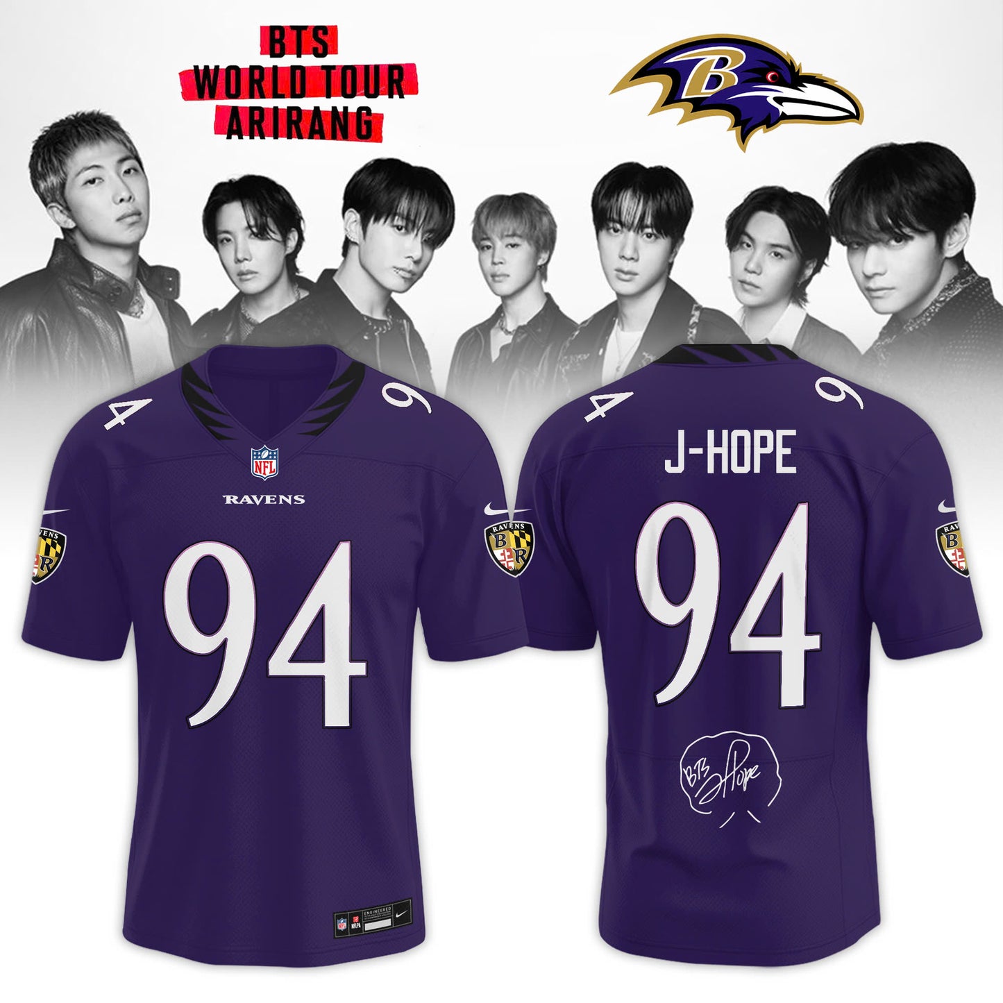 _ BR x BTS World Tour 2026 Limited Edition Jersey