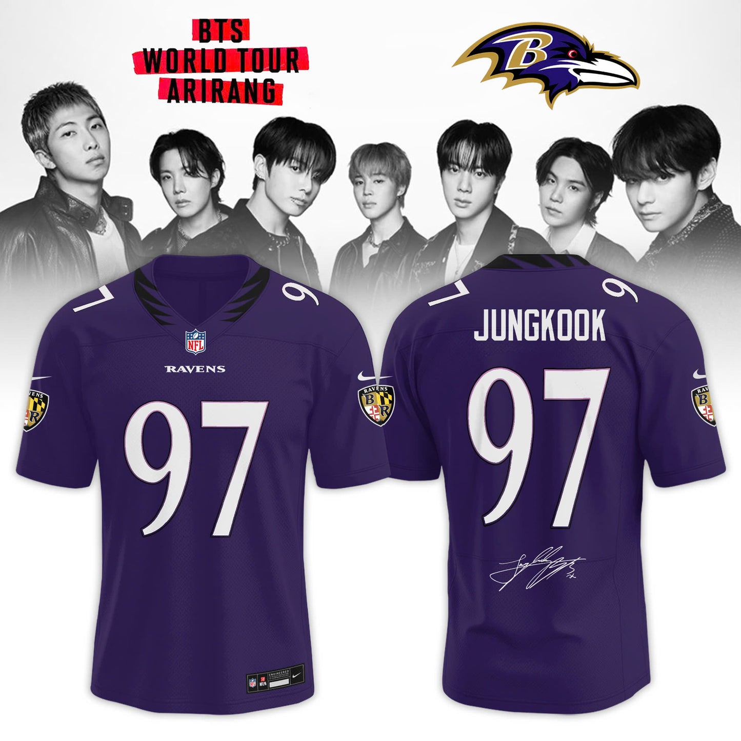 _ BR x BTS World Tour 2026 Limited Edition Jersey