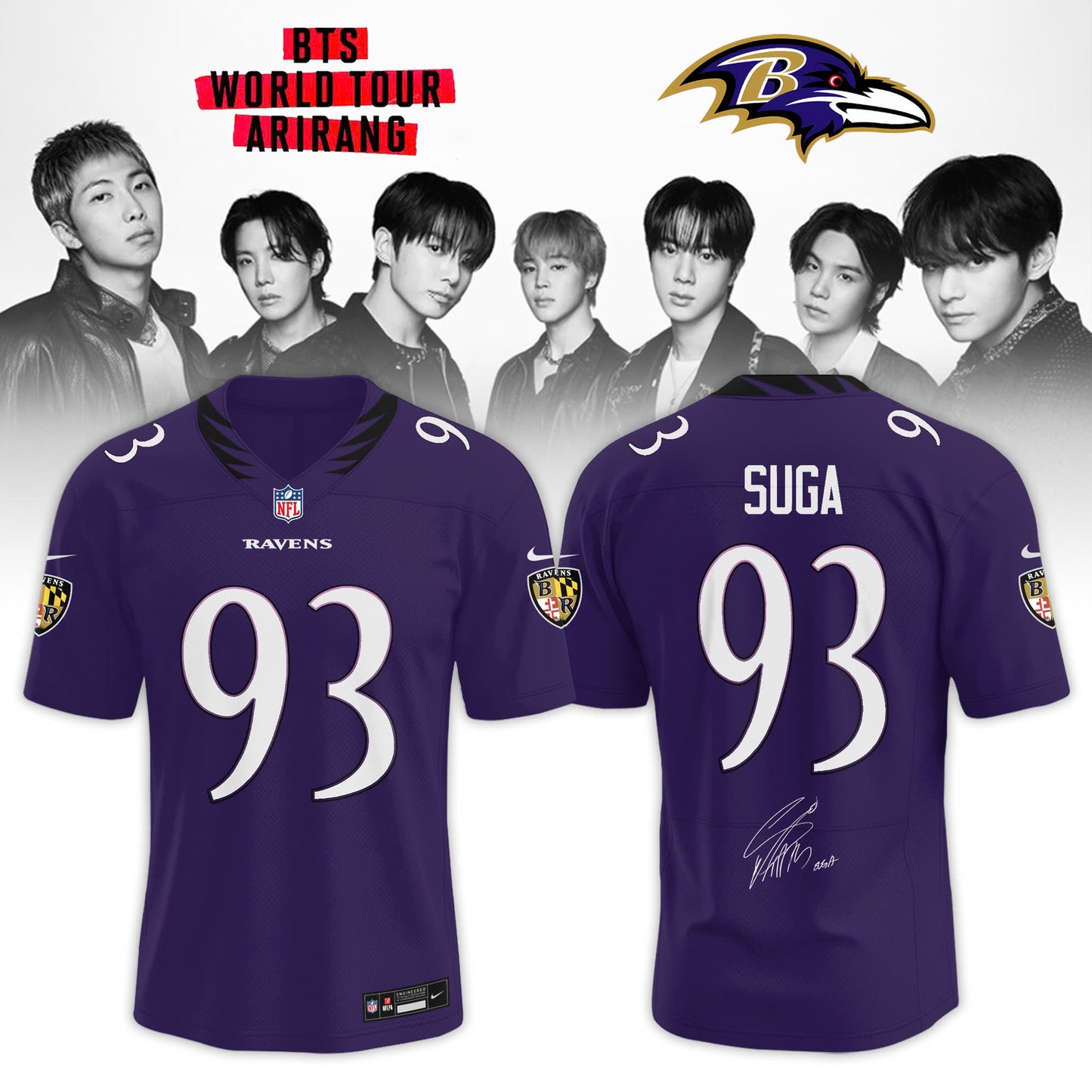 _ BR x BTS World Tour 2026 Limited Edition Jersey