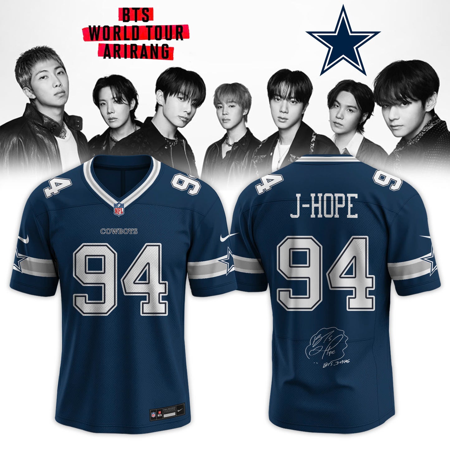 _ DAL x BTS World Tour 2026 Limited Edition Jersey