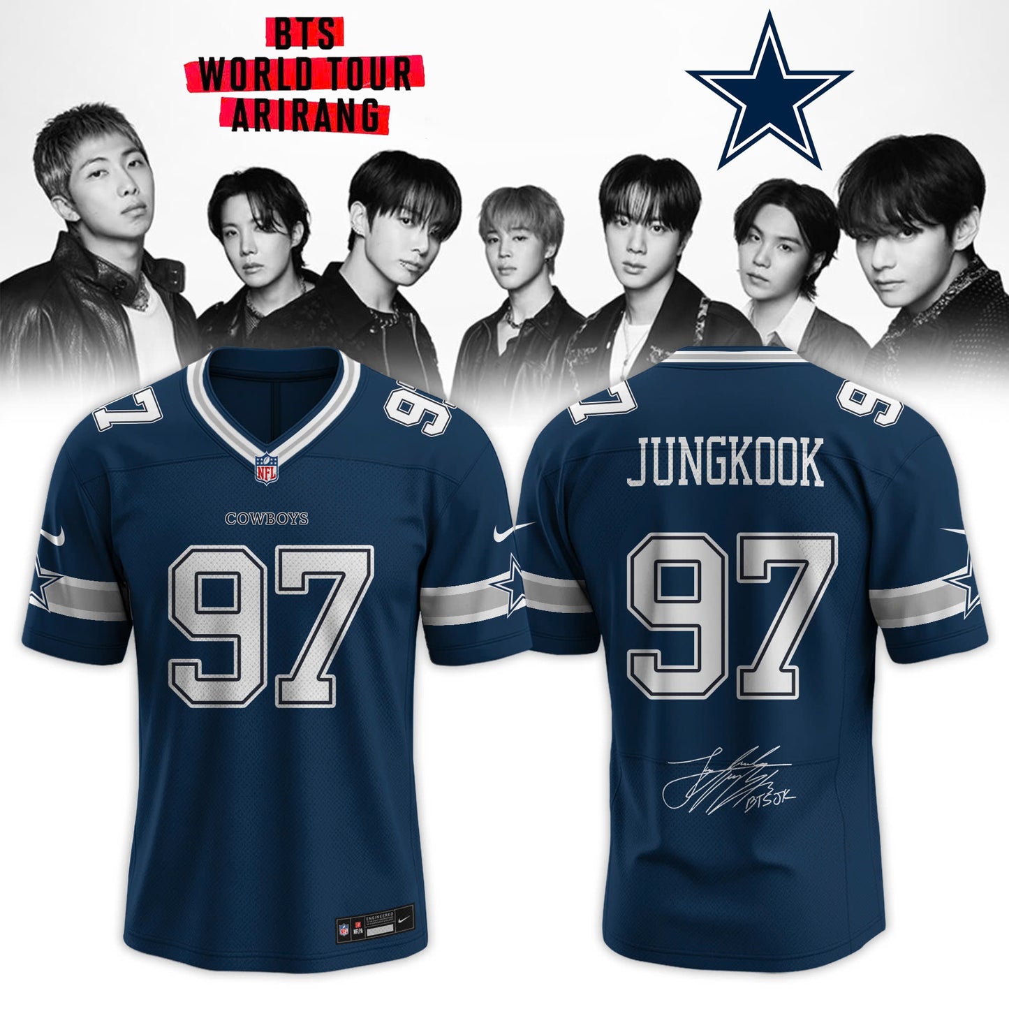 _ DAL x BTS World Tour 2026 Limited Edition Jersey