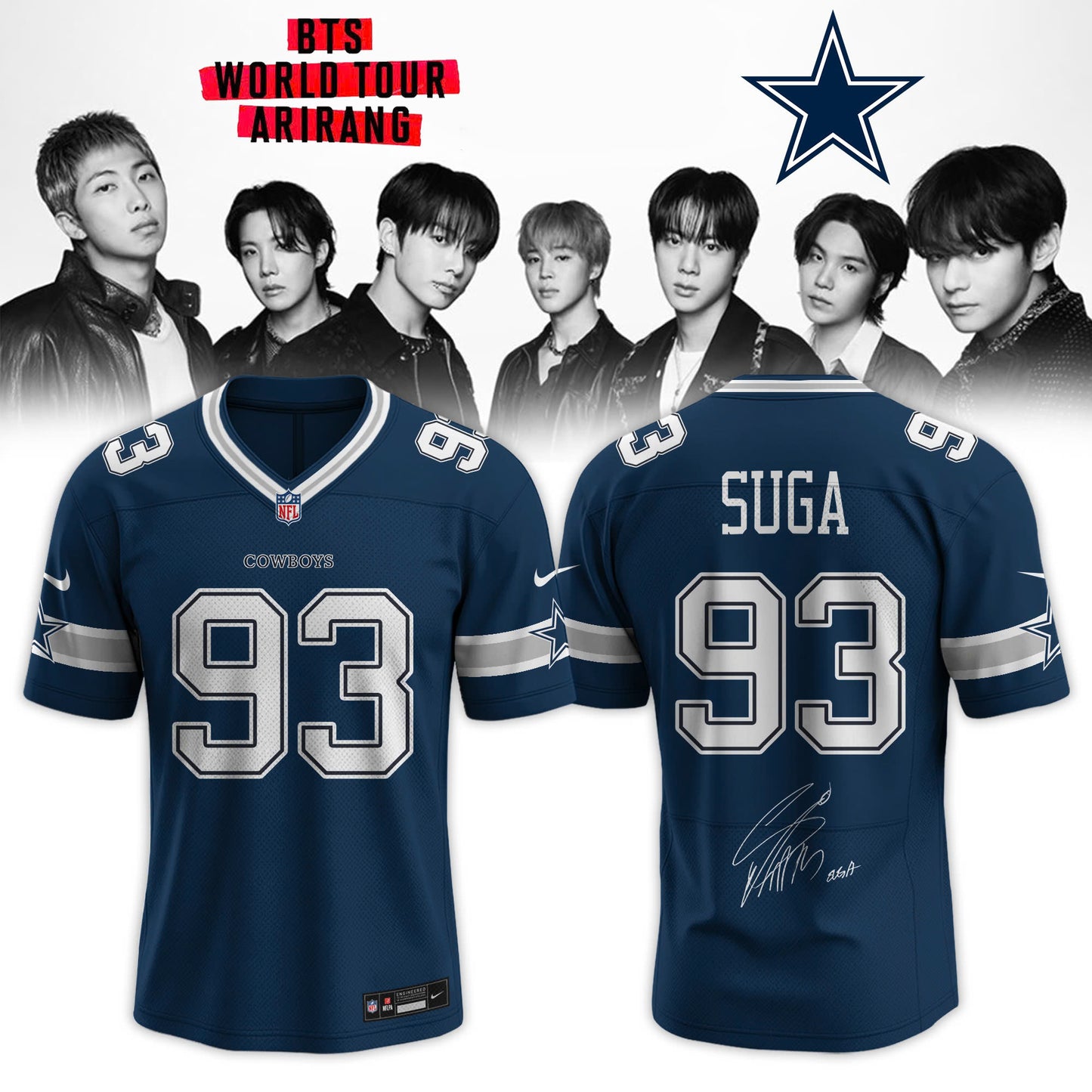 _ DAL x BTS World Tour 2026 Limited Edition Jersey