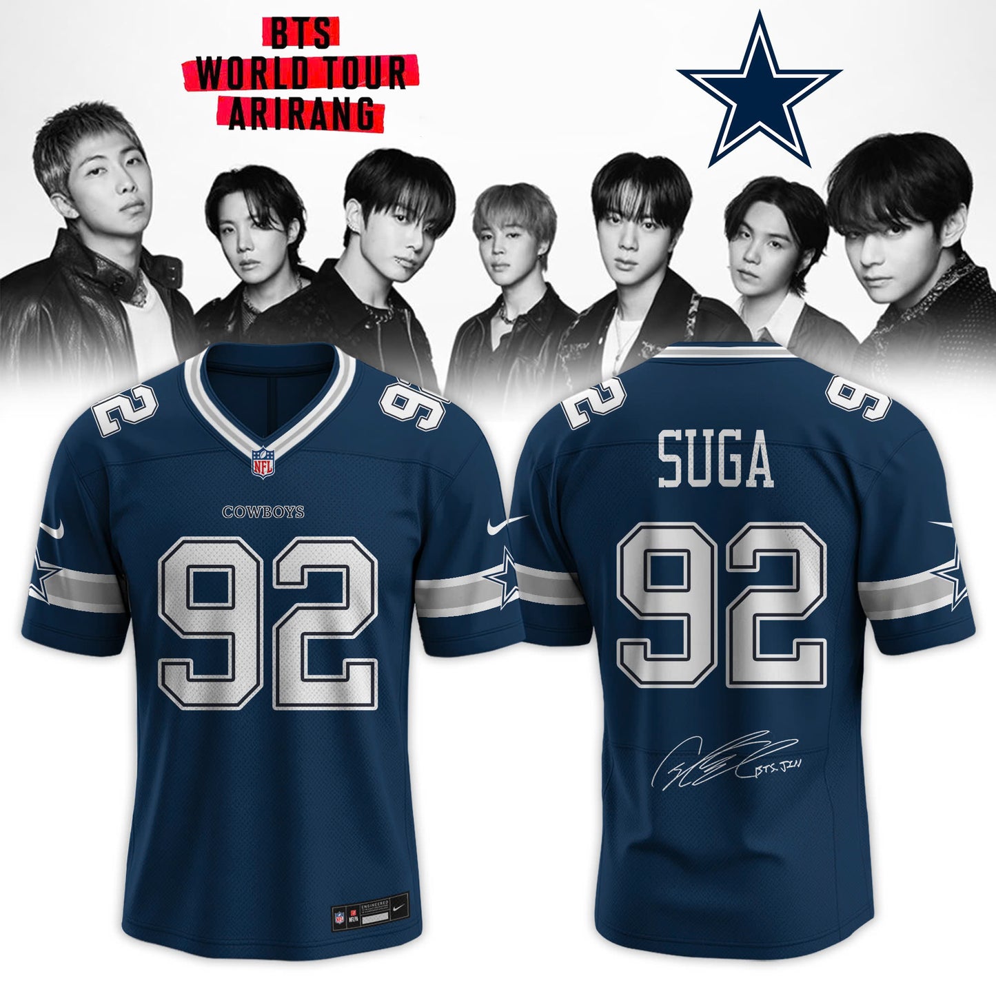 _ DAL x BTS World Tour 2026 Limited Edition Jersey