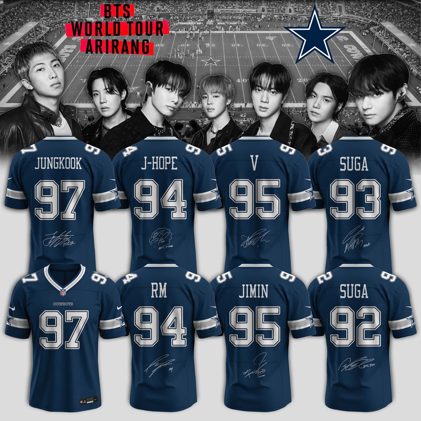 _ DAL x BTS World Tour 2026 Limited Edition Jersey