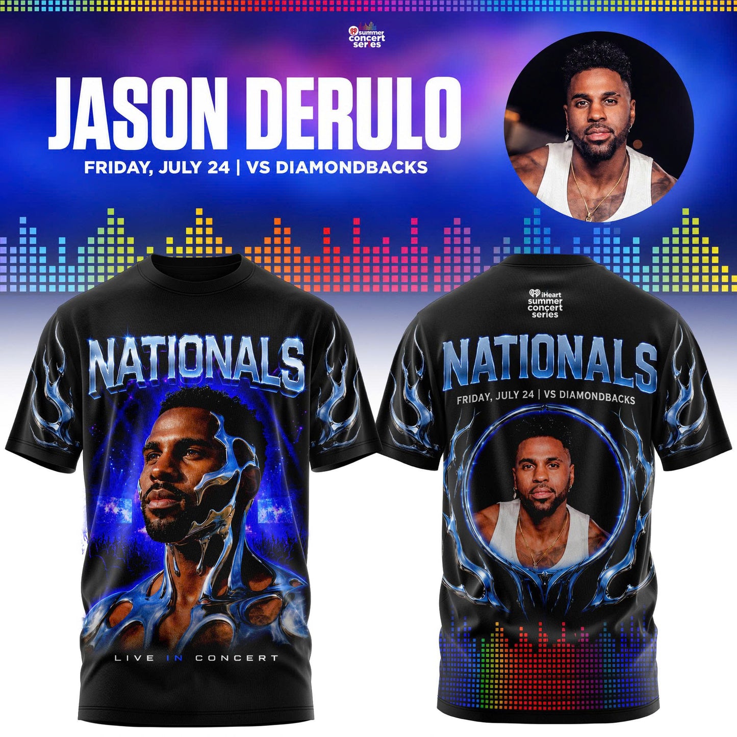 _JASON DERULO x WASHINGTON NATIONALS – SUMMER CONCERT SERIES TEE