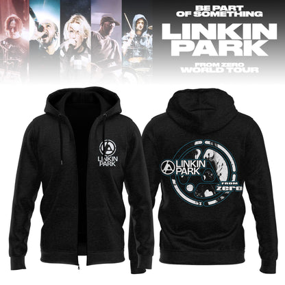 Linkin Park From Zero World Tour 2026 Signed ZipHoodie