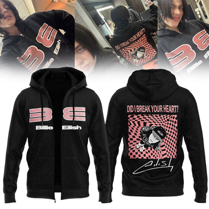 Billie Eilish Hit Me Hard and Soft: The Tour ZipHoodie