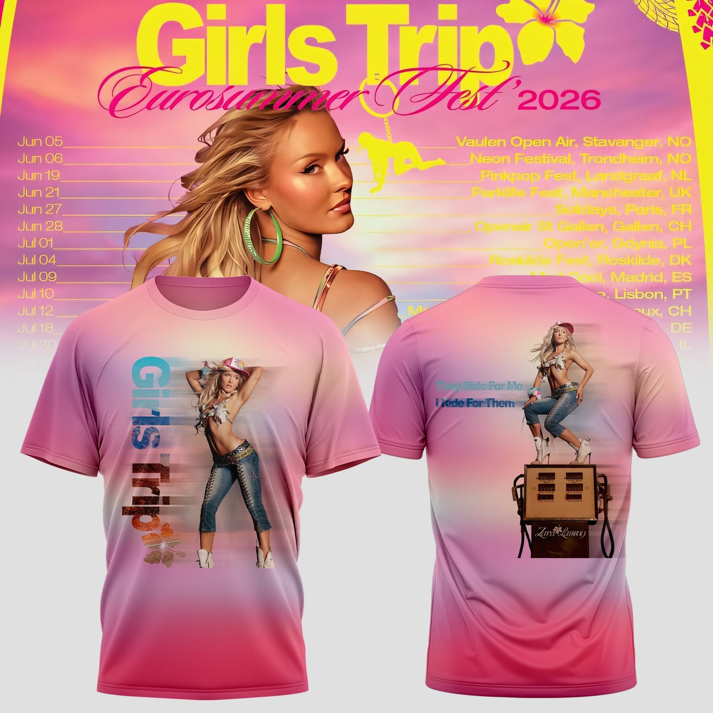 Zara Larsson – Girls Trip Eurosummer Fest 2026 Tshirt Is Here